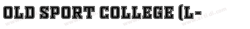 Old Sport College (L字体转换